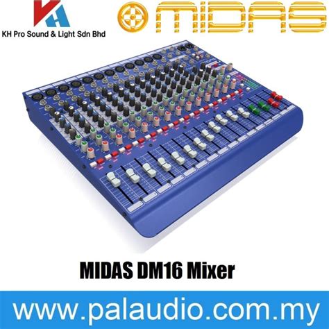 midas 16 channel mixer|Midas DM16 16.
